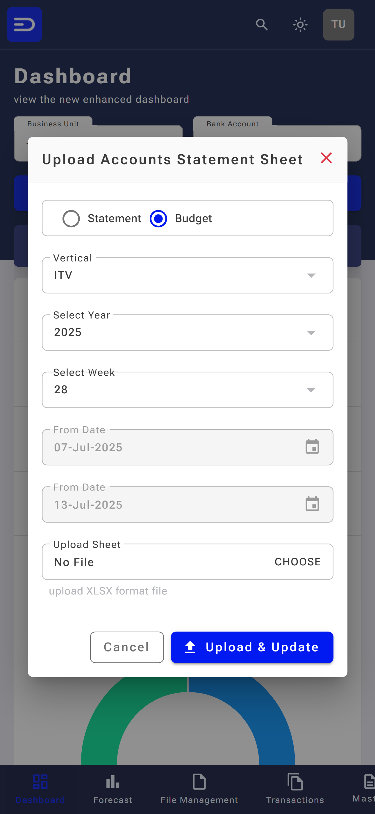 EZR Accounts screenshot 2