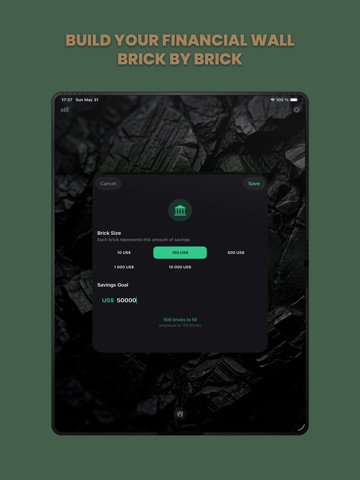 FinWall iPad screenshot