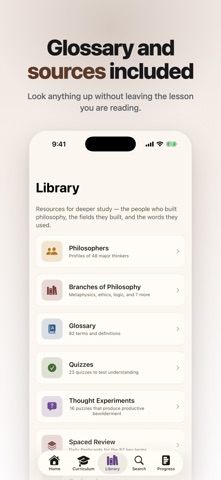 Liminal: Learn Philosophy Screenshot 3 of 5