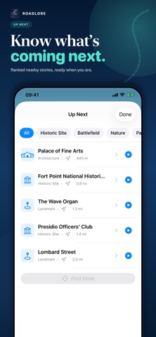 RoadLore: Audio Travel Guide Screenshot 4 of 6