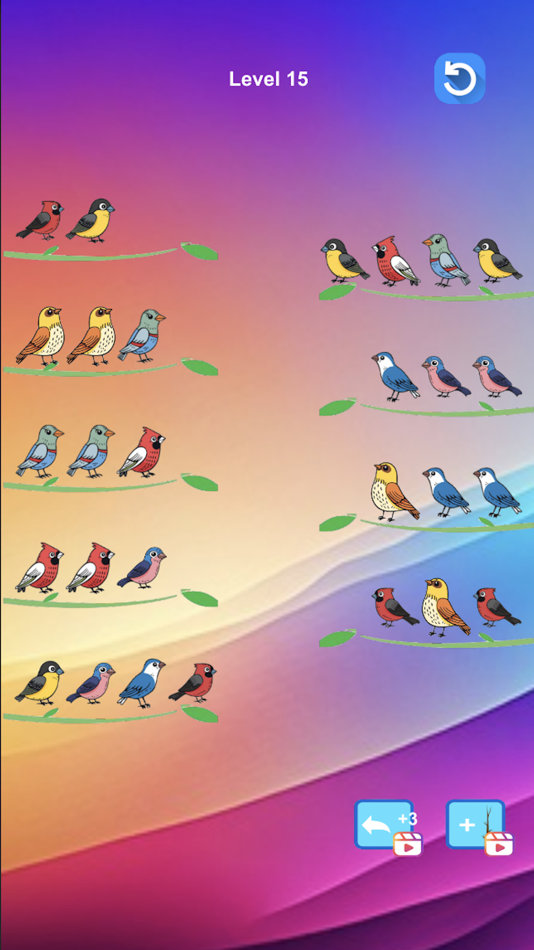 #1. Bird Sort Funny (iOS) 由: Quyen Pham