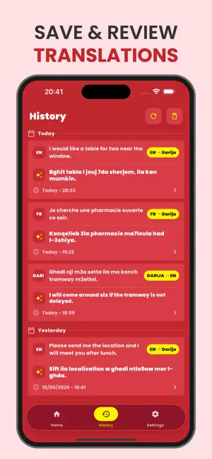 Darija Lingo: Translator screenshot 3