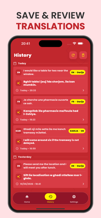 Darija Lingo: Translator Screenshot 3 of 4