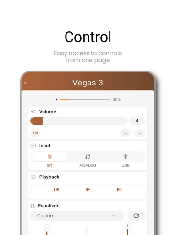 Klipsch Connect Plus iPad screenshot