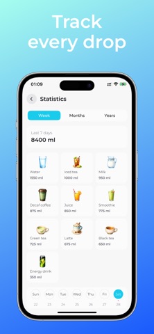 Water Tracker & Reminder App screenshot