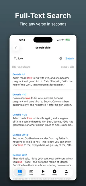 Chinese and English Bible screenshot 2