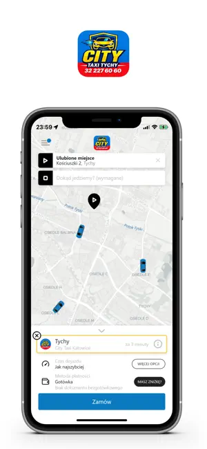 City Taxi Tychy screenshot 2