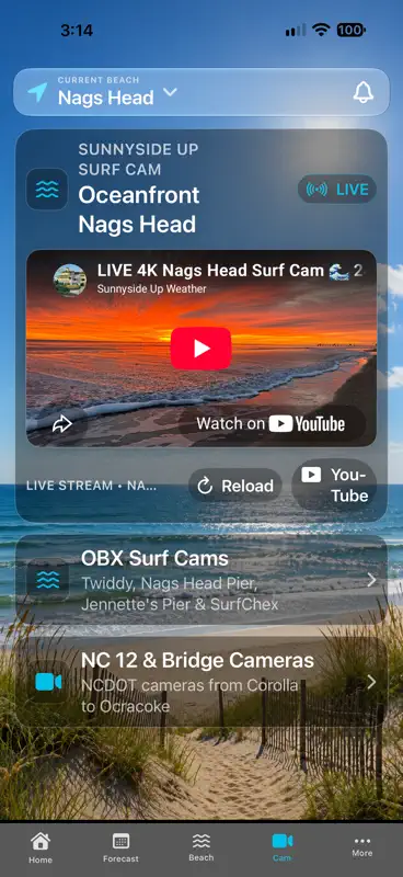 OBX Beach & Weather screenshot 9 of 10