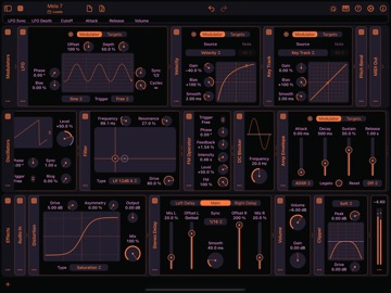Mela 5 – AUv3: Synth, FX, MIDI Screenshot 2