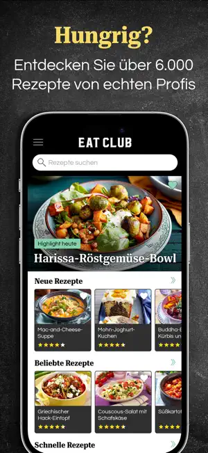 EAT CLUB – Rezepte & Kochen screenshot 1