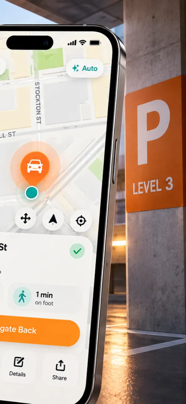 Parking Pin - Find My Car screenshot