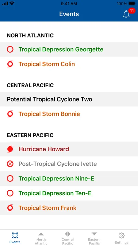 NOAA Center Hurricane screenshot 3 of 6