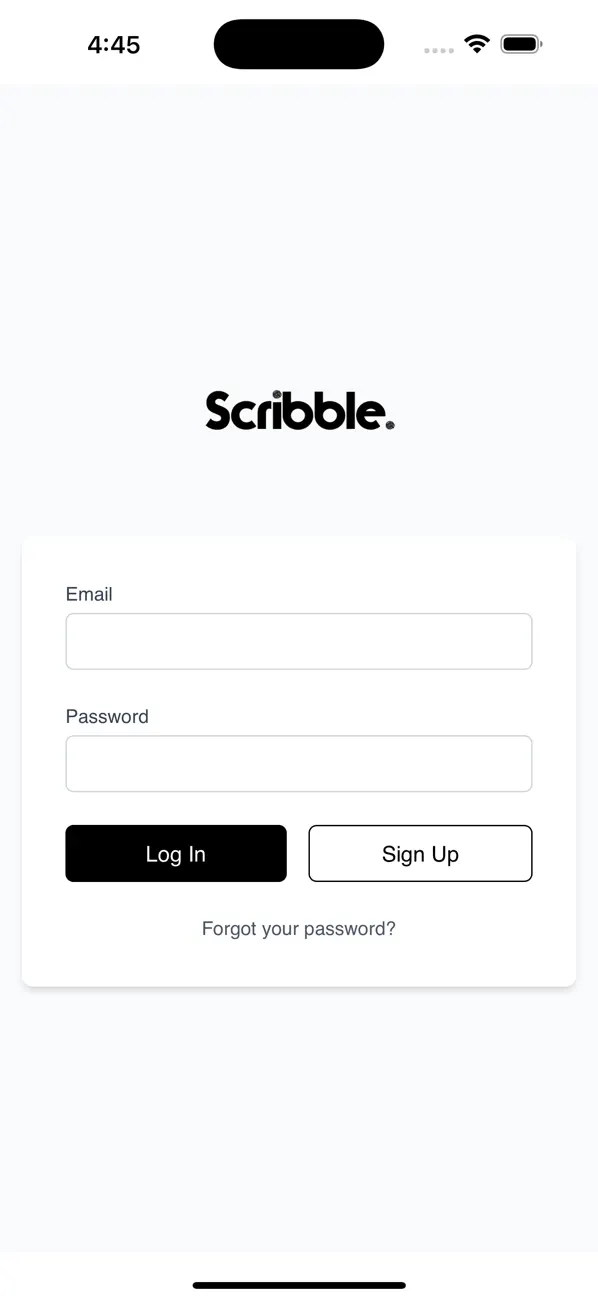 #3. Scribble Notepad (iOS) Ved: No Grave LLC