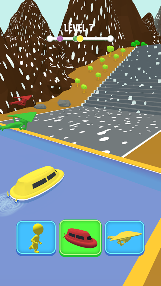 #10. Car Shape Funny Transform Race (iOS) 由: Arslan Farooq