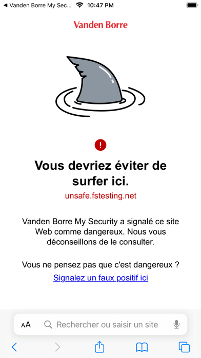 Screenshot #3 pour Vanden Borre - MySecurity