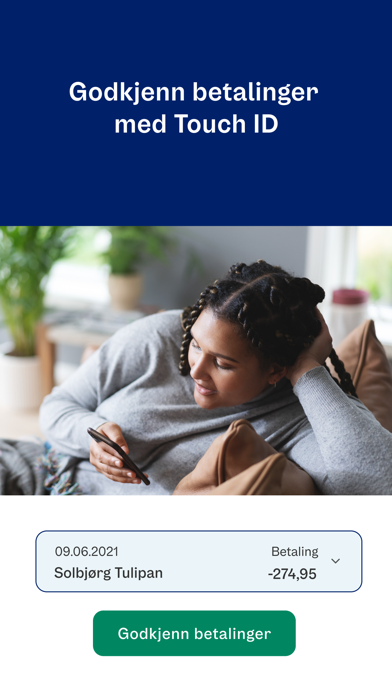 OBOS Mobilbank iPhone screenshot 4 - Finance app