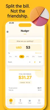 Nudgrr - Split Bills & Settle screenshot 2