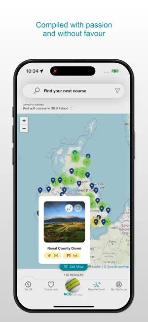 National Club Golfer - T100s screenshot 2