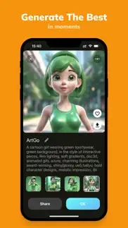 artgo - ai art generator iphone screenshot 2