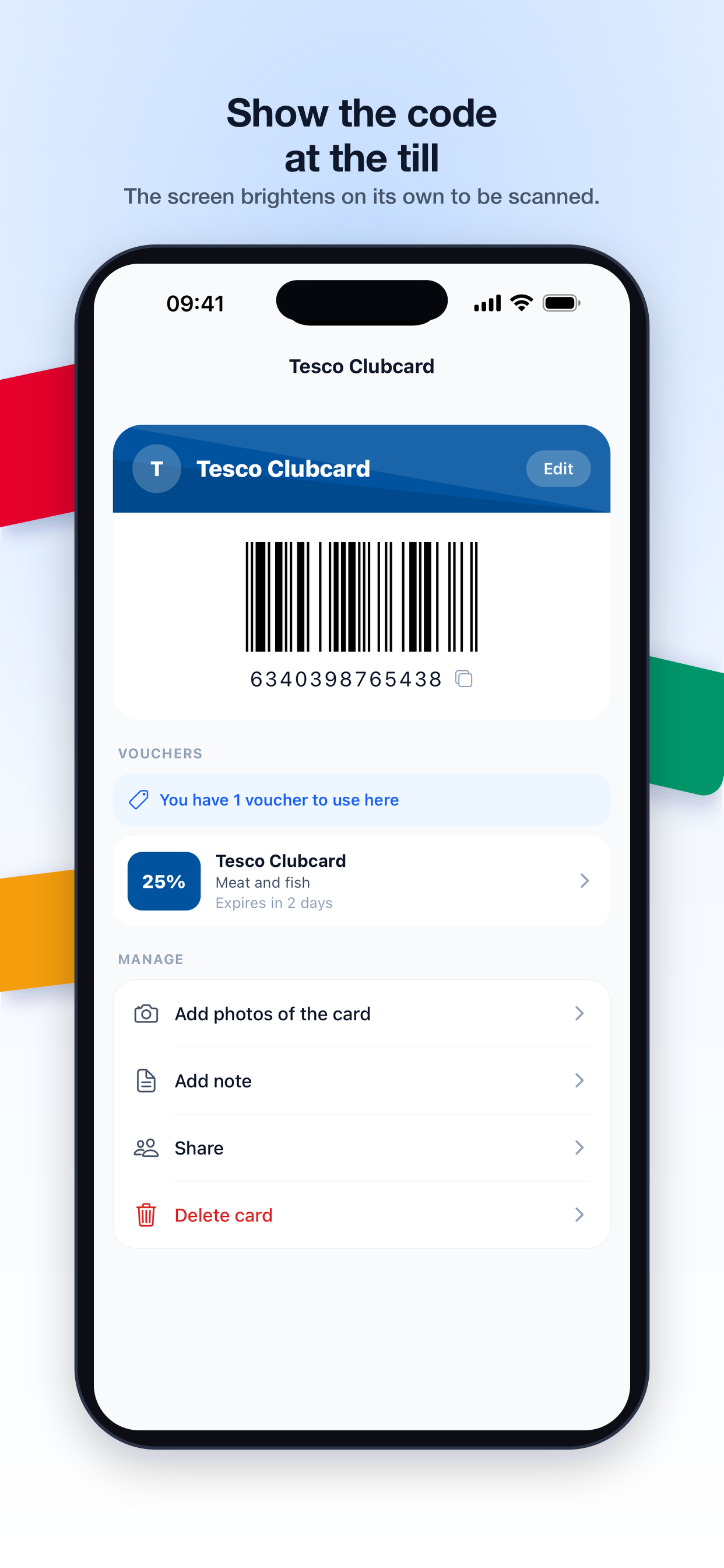 WollyCard: loyalty cards screenshot 2