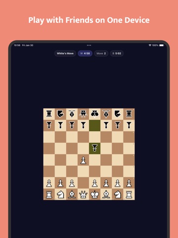 Chess Offline AI & Multiplayer iPad screenshot