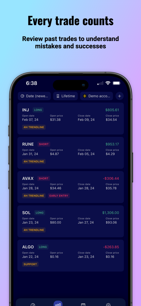 CaptureTrades: Trading Journal screenshot 3