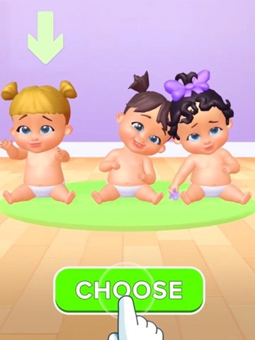 My Baby Care Daycare Simulator iPad screenshot