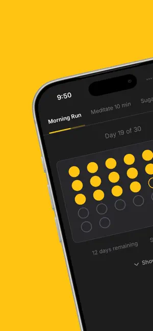 Chip Away: Goal Tracker screenshot 1