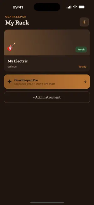 GearKeeper — String Tracker screenshot 3