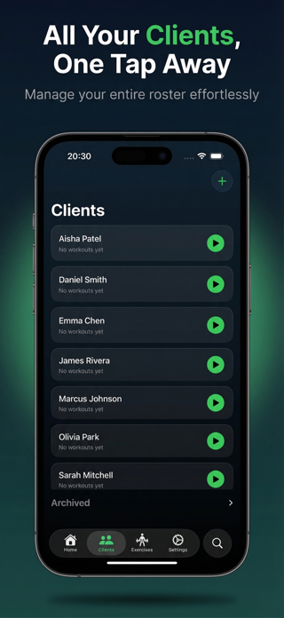 Personal Trainer & Coach App Screenshot 5 of 6