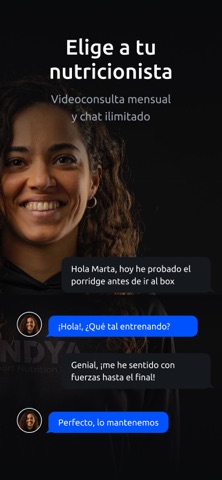 INDYA | Nutrición screenshot