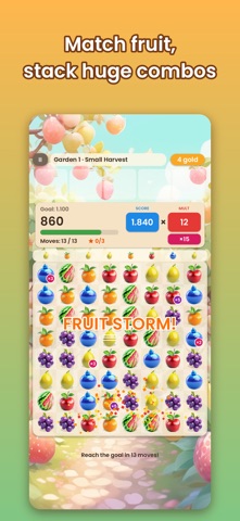 Fruit Garden: Match & Farm screenshot 2