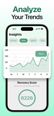 HRV Pulse iPhone screenshot