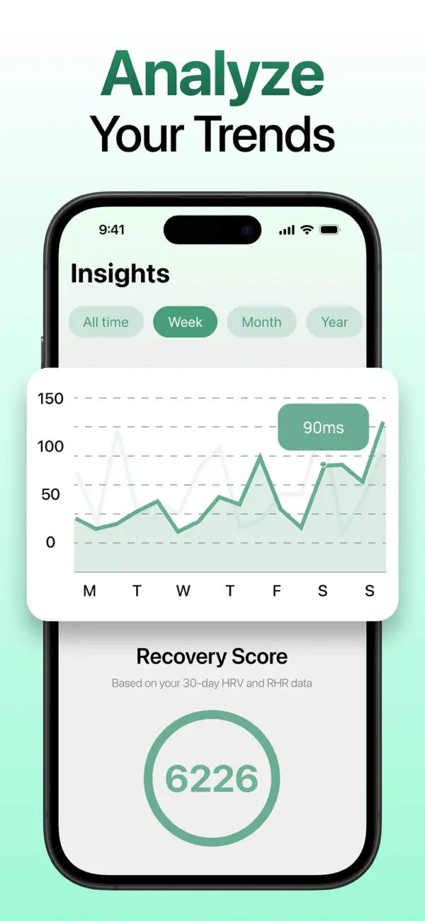 #3. HRV Pulse (iOS) Által: EG Advisory SIA