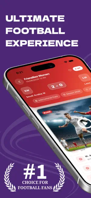 VacoTv - Live Football & IPTV iPhone screenshot 1