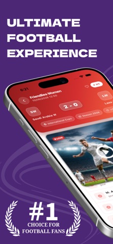 VacoTv - Live Football & IPTV iPhone screenshot 1