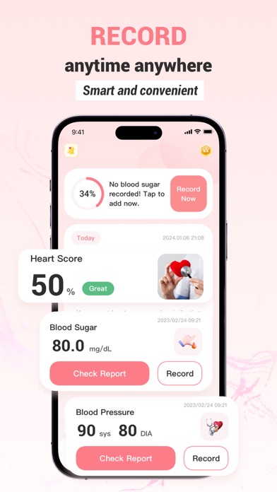 Blood Pressure Level Checker Screenshot