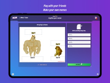 Make it Meme - Party Game iPad screenshot 1