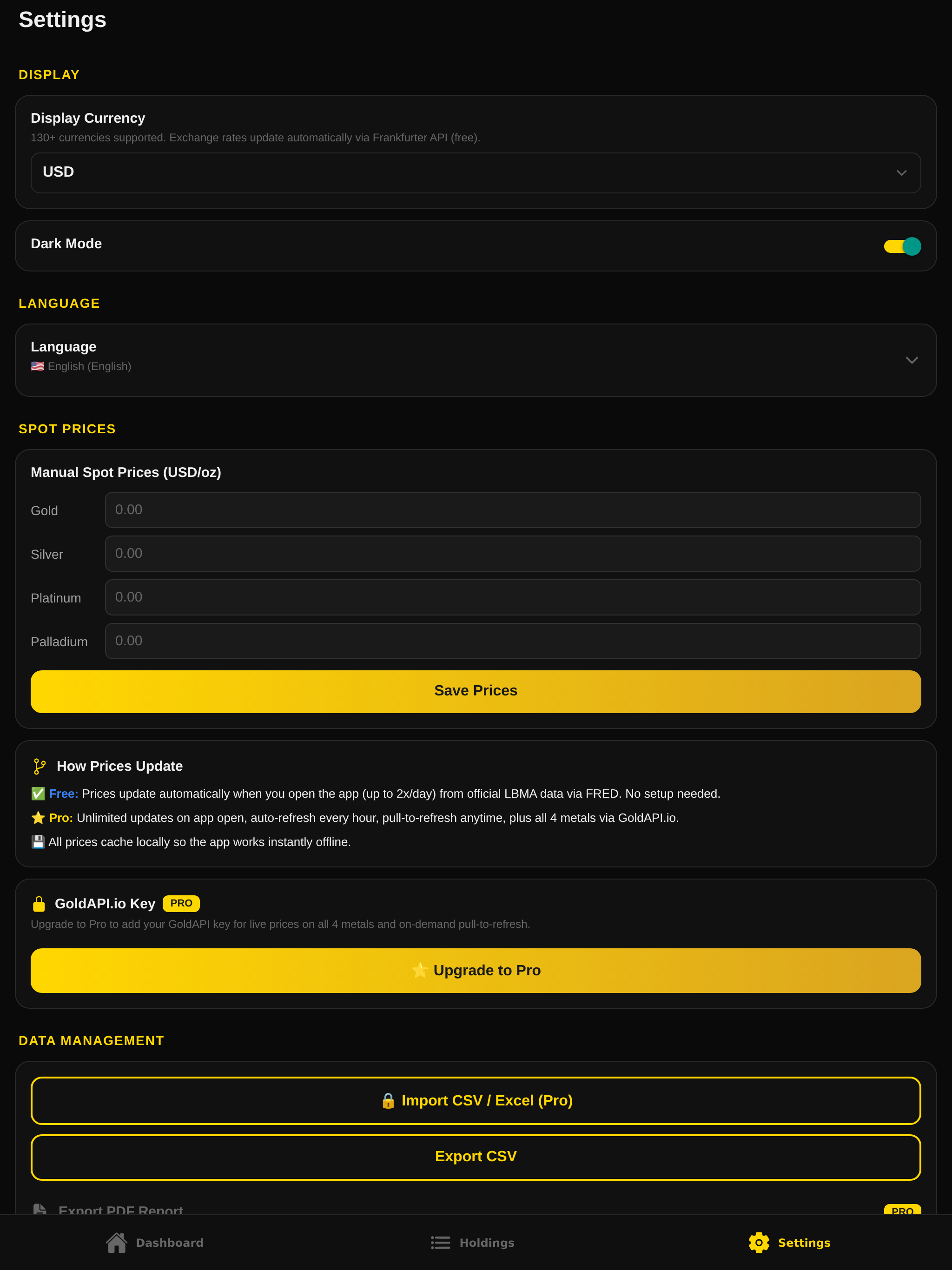 BullionTally screenshot 6