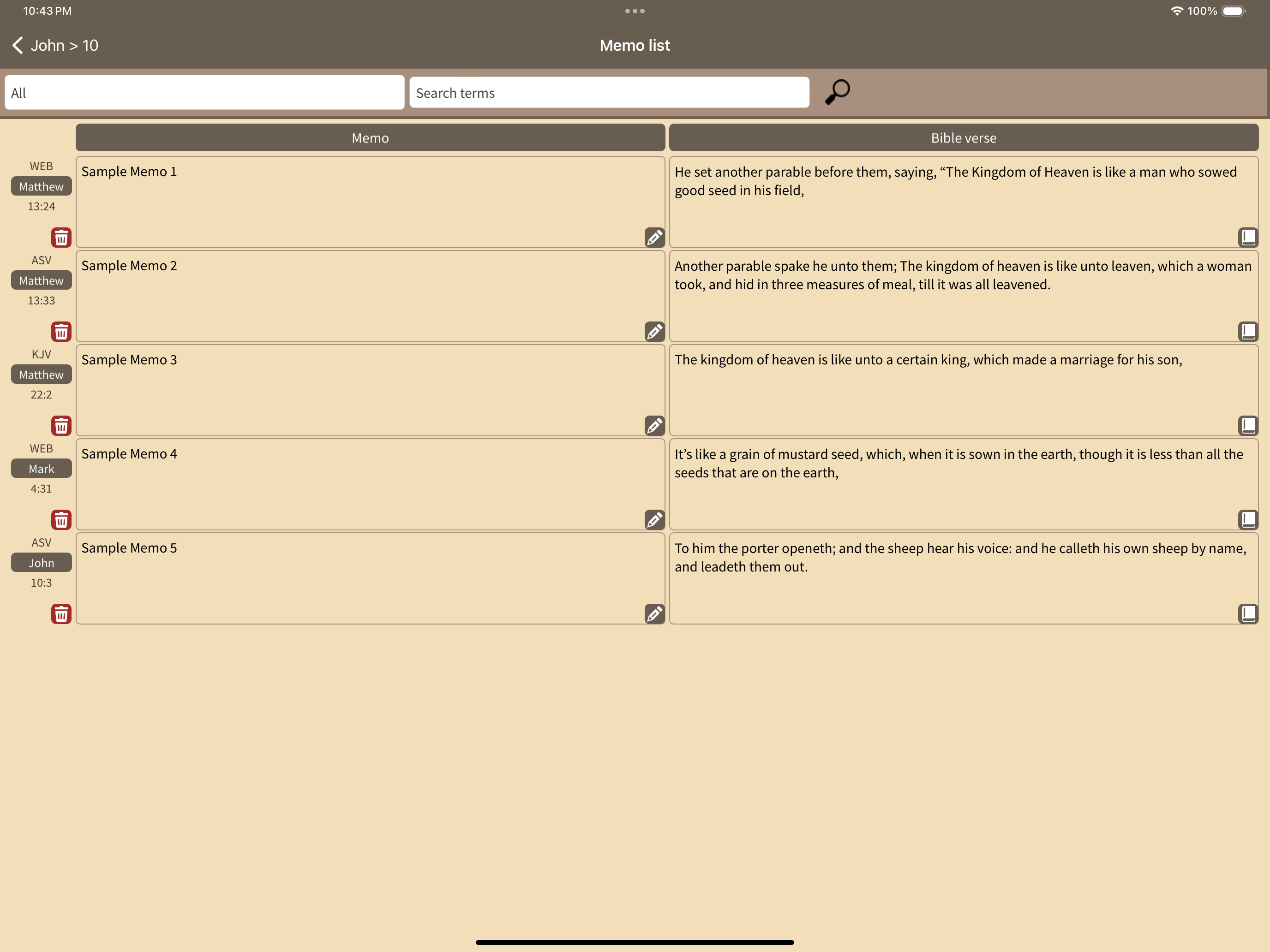 Seed Bible English Korean