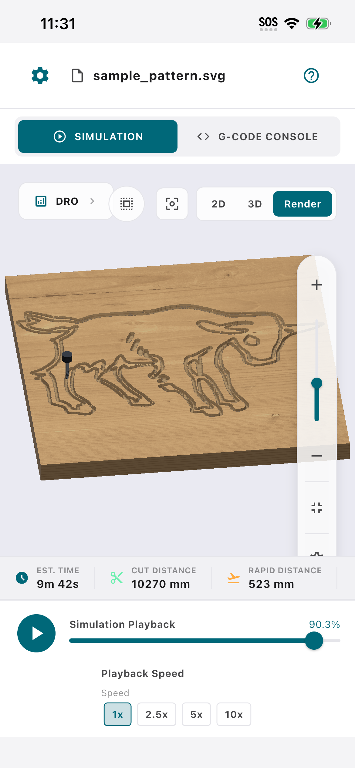 CNC CAM: RouterCut screenshot 3