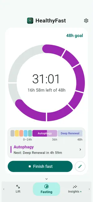 HealthyFast screenshot 2