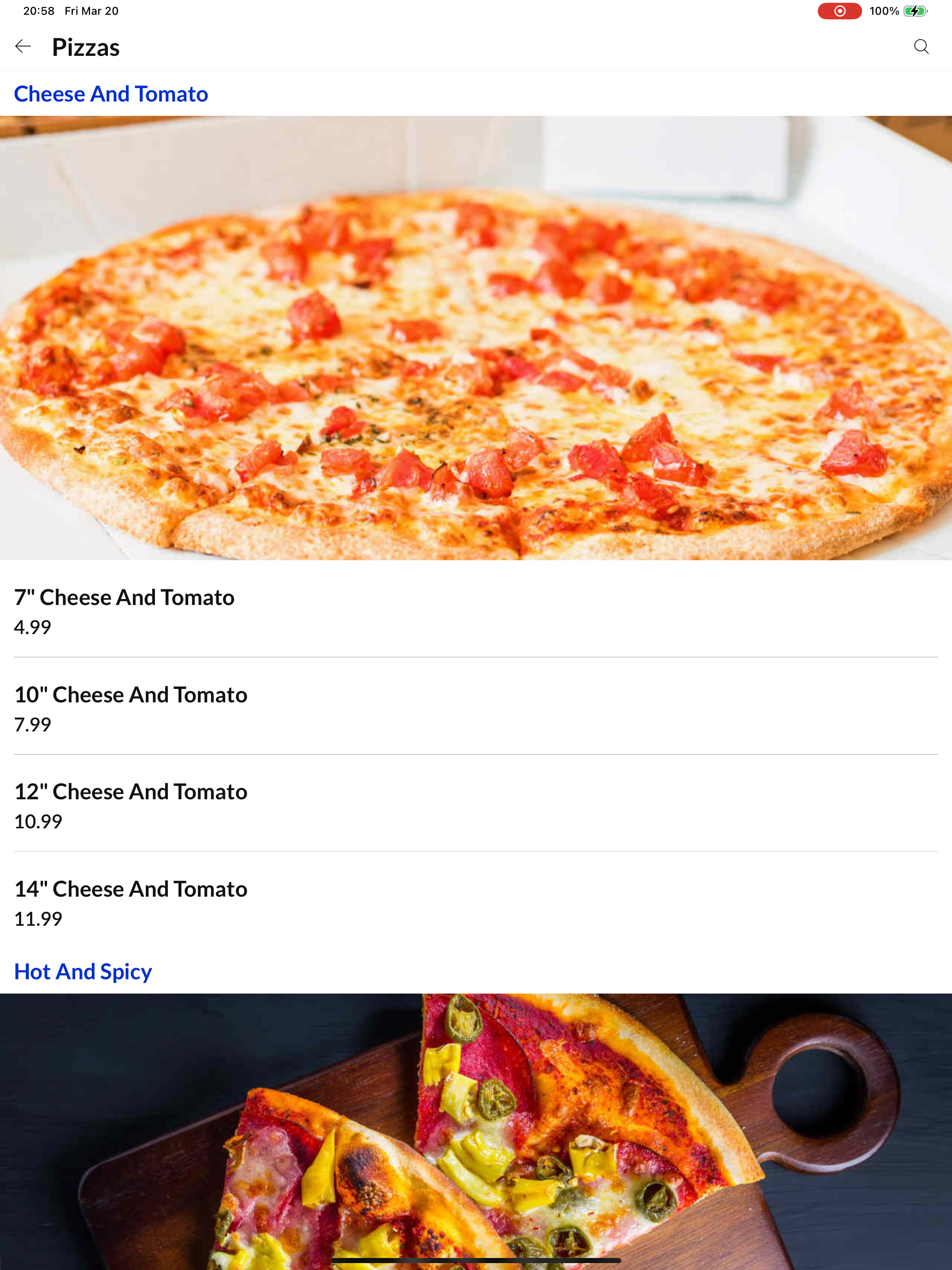 Zaza Pizza screenshot 7