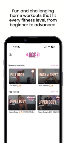 Sweat with AGF screenshot