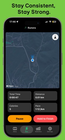 Runora: GPS Run Tracker Screenshot 2 of 5