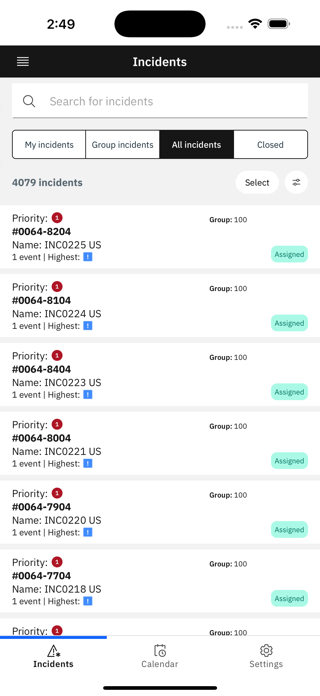 IBM On Call Manager Screenshot 1 of 9