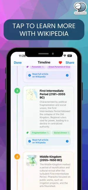 ChronoPath Historical Timeline screenshot 3