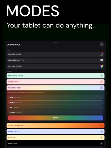 Colorbolt iPad screenshot