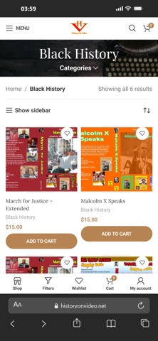 History On Video screenshot