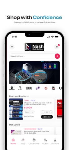 Nash Distribution iPhone screenshot